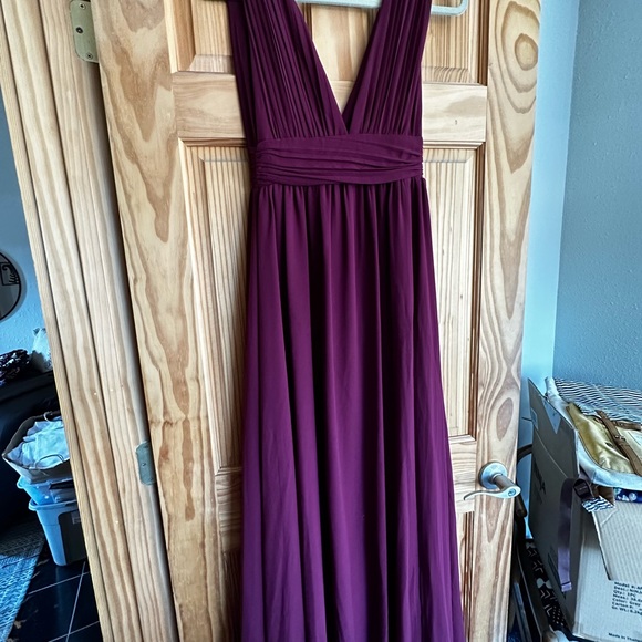 Lulus Heavenly Hues Burgundy Maxi Dress - Picture 7 of 8